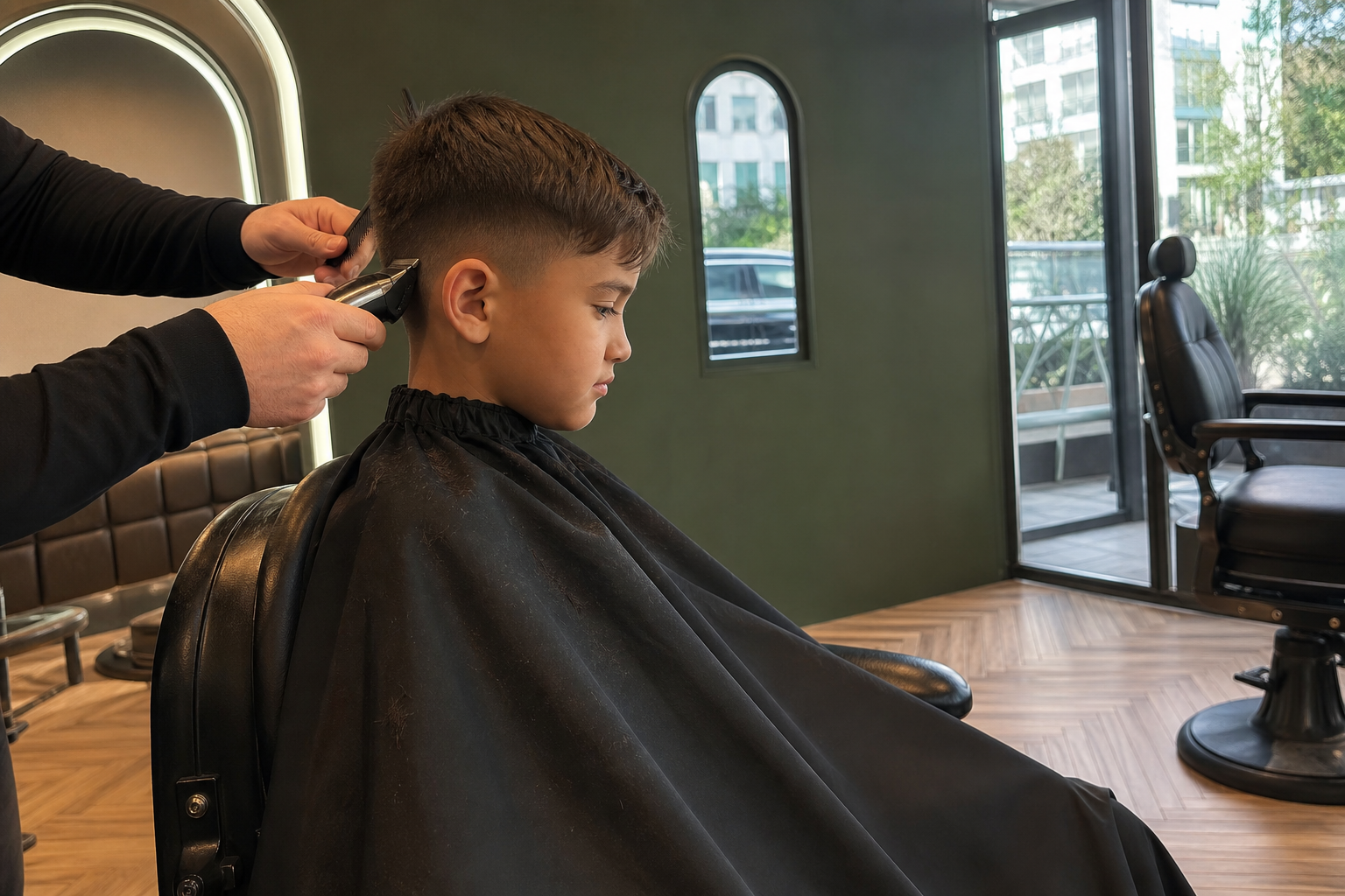 Coupe enfant chez Rituel Barber à Viry-Châtillon